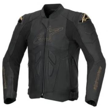 Alpinestars Dusk Giacca Moto Nero 52 in Pelle