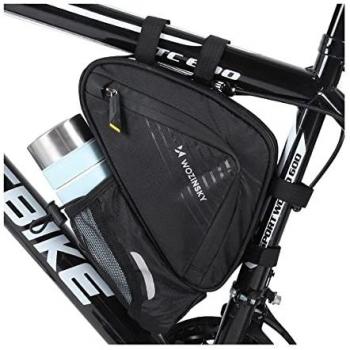Fahrradtasche 1,5L wasserdicht unter dem Rahmen Schwarz