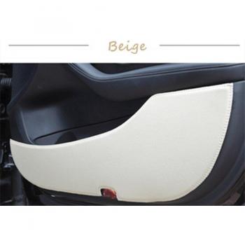 Fiber Leather Door Protection Stickers for Peugeot 508