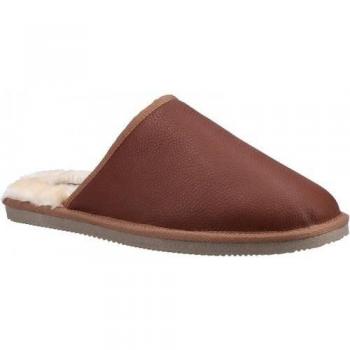 Coady Pantofole Hush Puppies Uomo 7 UK Tanno