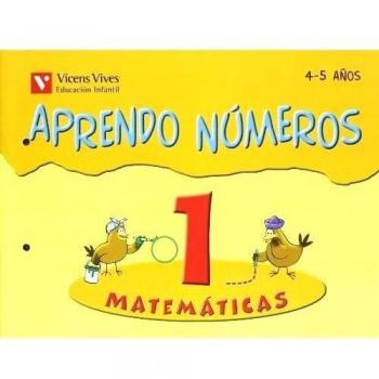 Aprendo Numeros Cuaderno 1 (4-5 A-os) (Tapa blanda).
