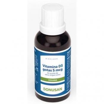 Bonusan Vitamina D3 gotas 5 mcg 30ml