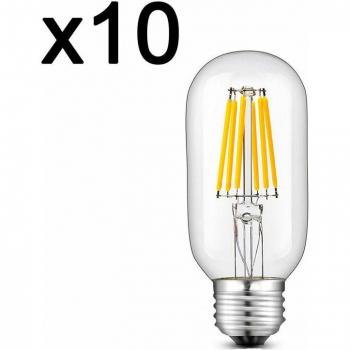 Pack de 10 Ampoules Filaments LED SEDNA E27 6W