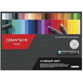 Caran d'Ache Neoart 6901 48‑Piece Wax‑Oil Pastel Collection