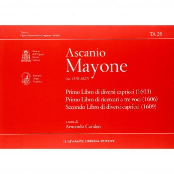 Primo libro di diversi capricci (1603). Primo libro di ricercari a tre voci (1606). Secondo libro di diversi capricci (1609)