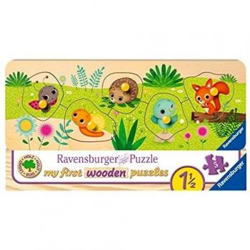 Puzzle 5 pièces Ravensburger – Jeu de construction animalier