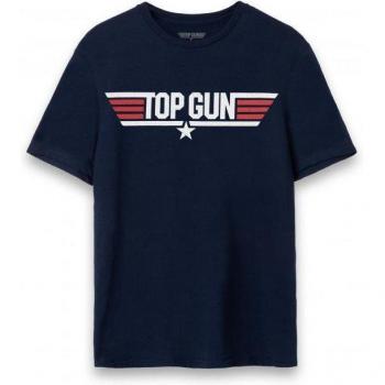 Top Gun Maverick Logo Back Print Tee XL Blue