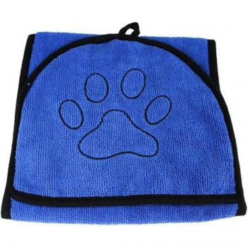 Pet Drying Towel Blanket with Pocket