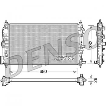 Condenseur de climatisation DENSO DCN06006