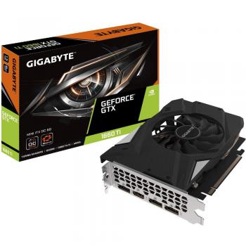 Gigabyte GeForce GTX 1660 Ti Mini‑ITX OC, 6 GB Grafikspeicher