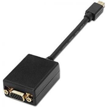 CABLE CONVERSOR MINI DISPLAYPORT A SVGA MINI DP/M-SVGA/H 0.15M NEGRO NANOCABLE