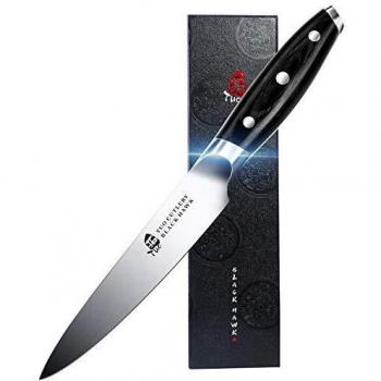 5‑Inch TUO Universal Kitchen Knife, Full Tang Stainless Steel