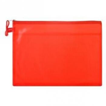 Color Clip PVC Conference File Bag