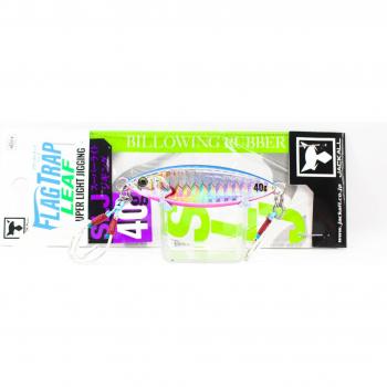 Flag Foglia Metal JIG Jackall 40g Blu Rosa HL