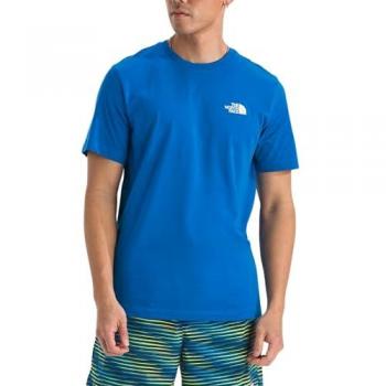 North Face Mens Simple Dome T Shirt Hero Blue – Large