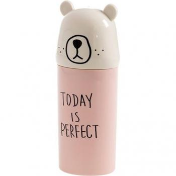 Cartoon Bear Portable Brush Case