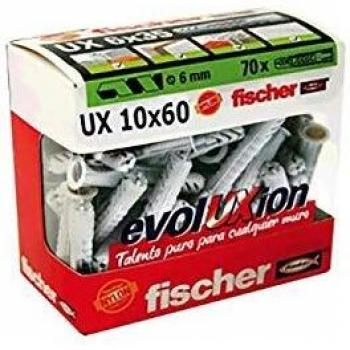 Taco de fijación nylon UX 5x30 R 70 uds