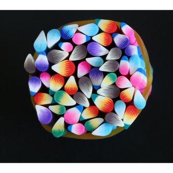 Tranches de fruits pour jouets slime et décoration
