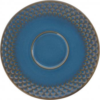 Aranda Piattino tazza blu 15,5 cm 4 pz