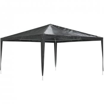 Belvédère de Jardin 4x4 m Anthracite 90 g/m²