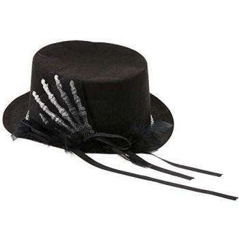 Piumette Dorate sul Cappello Nero a Ossa