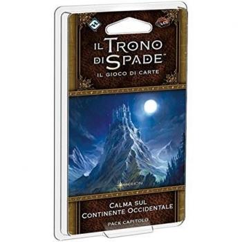 Il Trono di Spade LCG 2nd Ed. Calma Sul Continente Occidentale. Gioco da tavolo