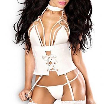 S/M Adore Gorset in Weiß – Lolitta Style
