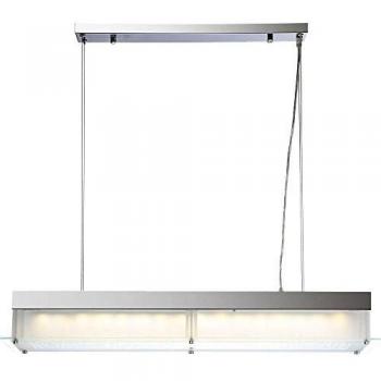 Lustre LED 48 W en cristal, contrôle sans fil – Globo 49330