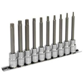 Sealey AK6236 | TRX-Star Socket Bit Set 10pc 3/8Sq Drive