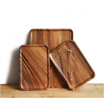 Rectangular Acacia Serving Plate