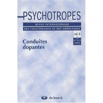 Psychotropes Volume 8 N° 3-4 2002 : Conduites dopantes