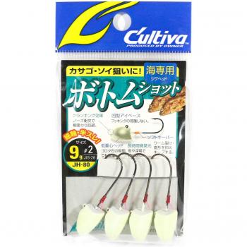 Owner JH-80 9 gr Testa Jig Bottom Shot Taglia 2