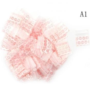 100Pcs Mini Zipper Bags