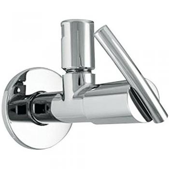 Vanne d'angle design chromé 1/2'' Athena