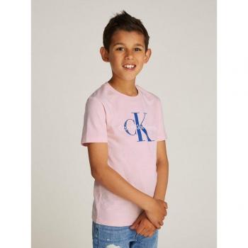 Kinder CK Monogram SS T-Shirt (Rundhals) – Calvin Klein