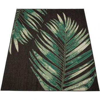 Tapis salon Palmiers vert jungle