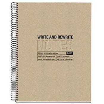 Message Notebook A4 Quadretti Miquelrius