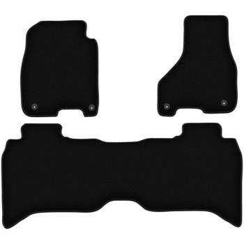 Tapis de sol en velours noir pour Dodge RAM 1500 DS DJ (2012-2020)