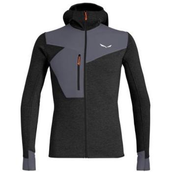 Felpa Salewa Puez 2 Dry nero grigio