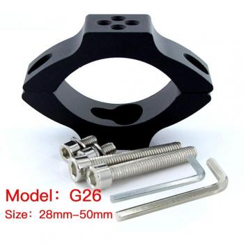 Porte-phare antibrouillard externe multifonction en alliage d’aluminium pour auto/moto
