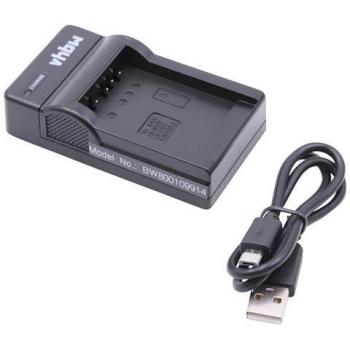 Caricabatterie Micro USB Nero per HMX-W200