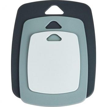 Taglieri multicolore, 3 in 1, fronte-retro