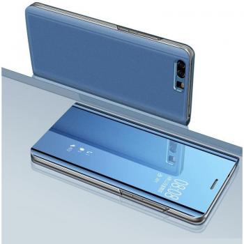 Funda de cuero con soporte y espejo para Vivo Y51