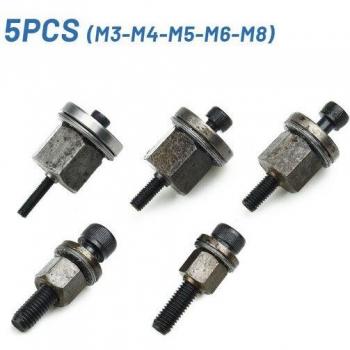 Écrous à Tête Simple 4/5pcs Riveteuse M3 M4 M5 M6 M8 M10