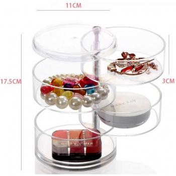 Transparent Acrylic Makeup Spinner