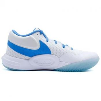 Women’s HyperQuick White/Blue Volleyball Shoes (10)