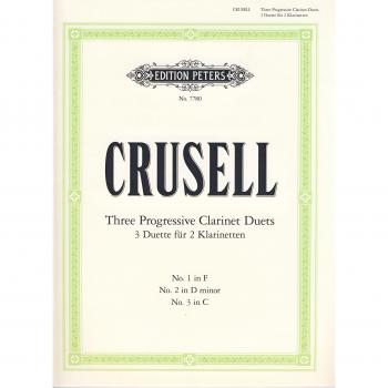 Partitions classique EDITION PETERS CRUSELL BERNHARD HENRIK