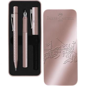 Pluma Faber-Castell Grip Rosa Pálido 2010