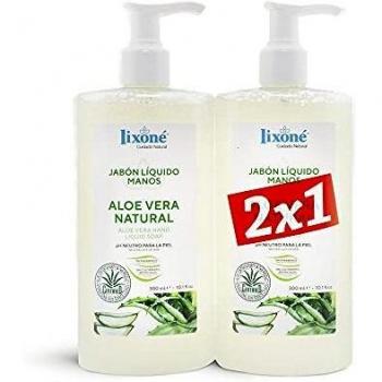 Lixoné Aloe Vera Natural Jabón Liquido 2uds