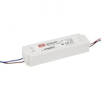 LPC‑60‑1400 58.8 W LED Driver – 1.4 A Constant Current, 9–42 V DC, Non‑Dimmable with Surge Protection